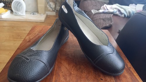Ladies cushion walk black slip - walk,