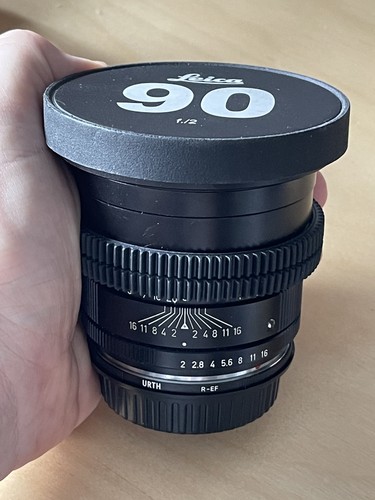 Leica summicron 90mm 2 - r,