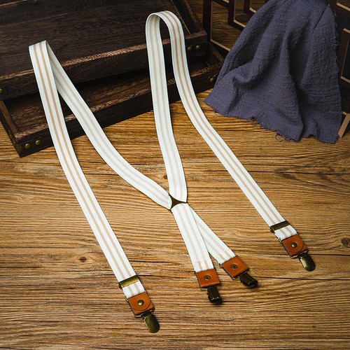 Retro shaped striped - x-shaped, braces