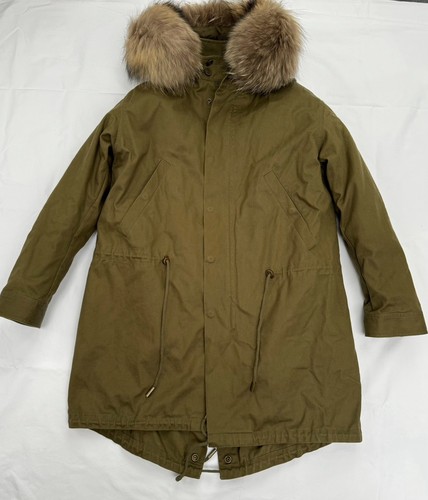 Saint laurent raccoon fur - saint,