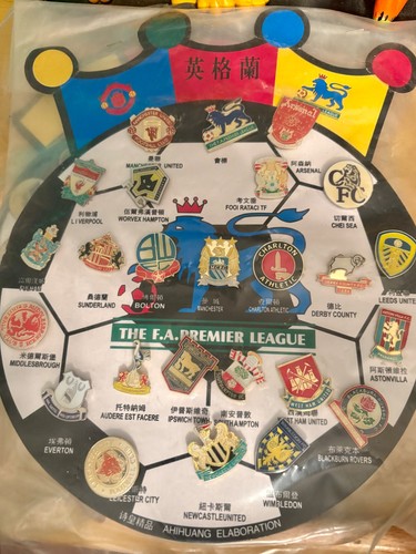 Premier league badges - fa,