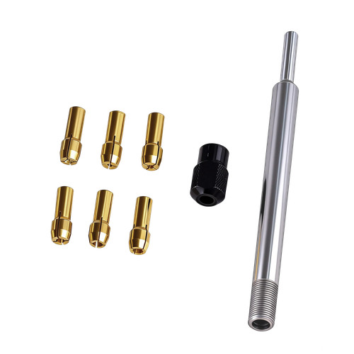 Rotary tool extension rod - tool,