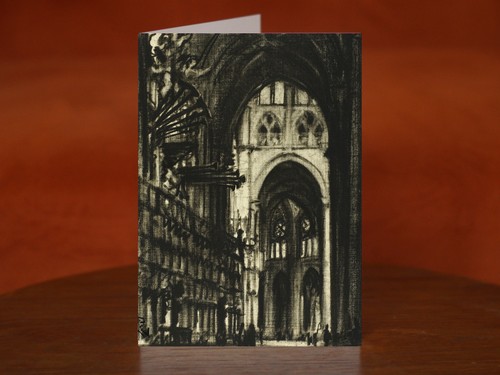 The gilded organ pipes - gilded, by