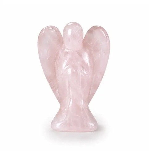 Angel rose quartz - quartz, 6cm