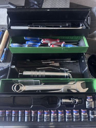 John deere tool box - john, with