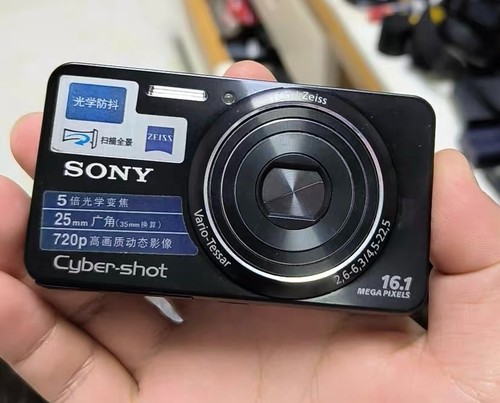 Sony cyber shot - sony, black
