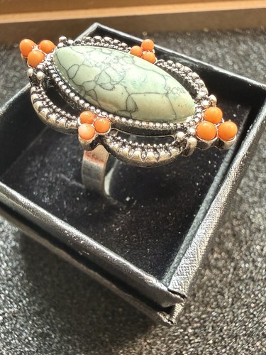 Silver tone marquise - tone,