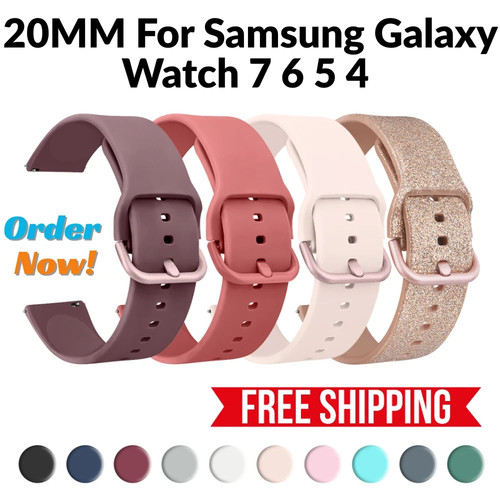 20mm silicone watch strap - 20mm,