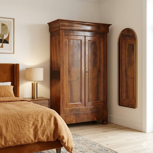 Antique wardrobe charles - wardrobe,