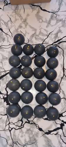 Squash balls double yellow - balls, dot