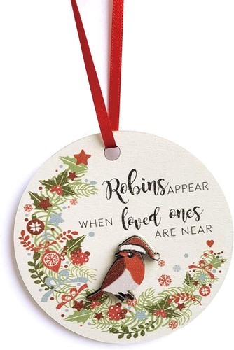 Robin gift remembrance hanging - gift,