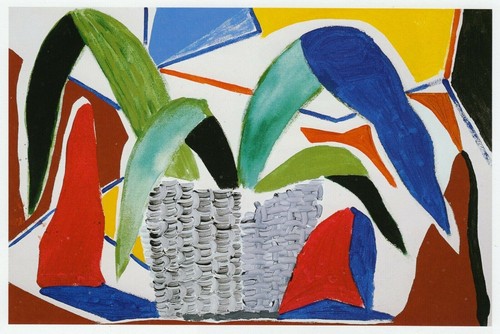 Green and blue plant - plant, david