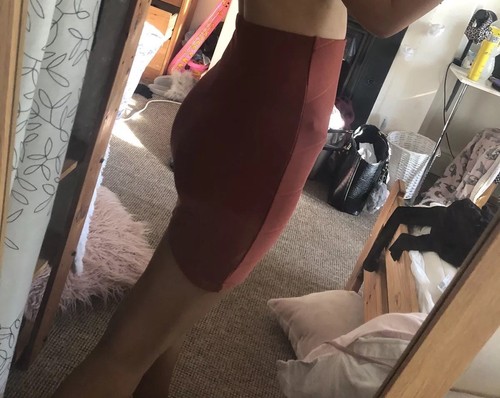 Missguided rust bodycon - missguided,