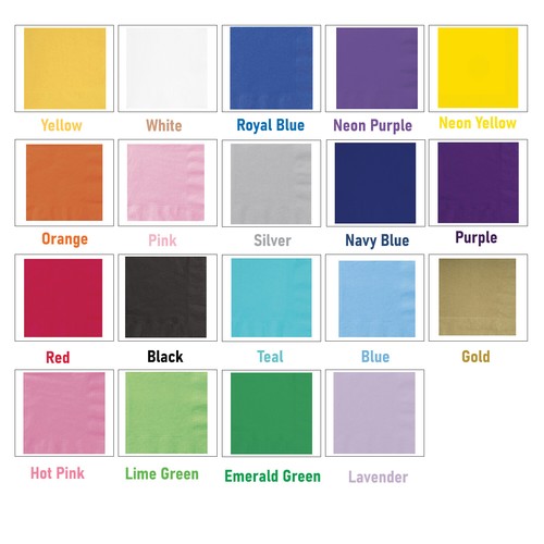 Disposable solid colours - disposable,