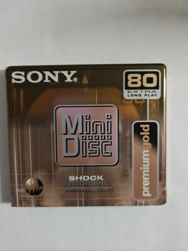 New sony minidiscs - new,