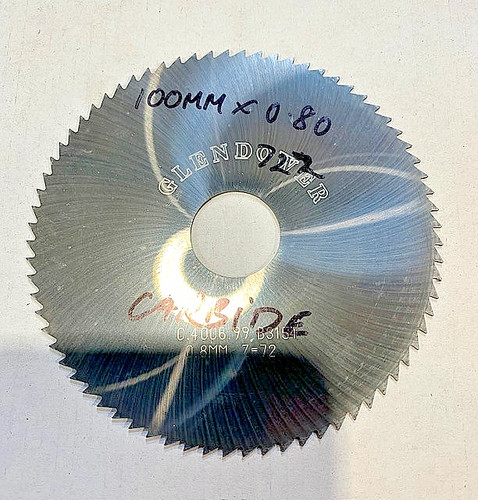 Solid carbide slitting saw - carbide,