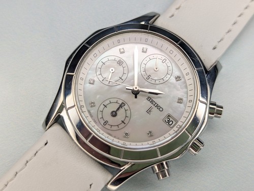 Seiko lukia mother pearl - seiko, mother-of-pearl
