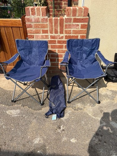 Tesco blue foldable - blue, camping