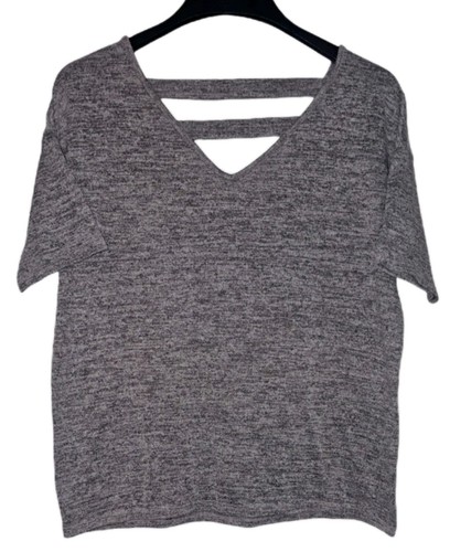 Primark gray knit neck open - knit,