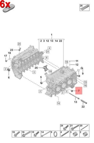 6pcs genuine porsche 911 - 6pcs,