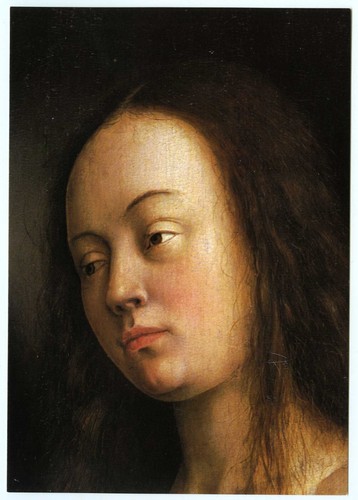 Flemish art postcard eve - eve, from