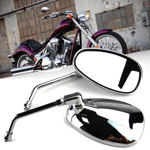 Motorcycle side mirrors chrome - mirrors,
