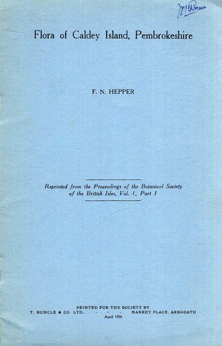 Hepper flora of caldey - f, n