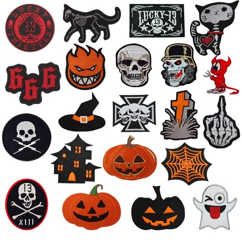 Spooky halloween sew iron - spooky, sew/iron