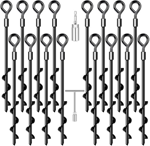 Ground anchors screw - ground,