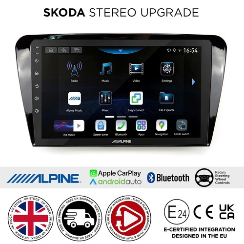 Alpine ine ax409s car stereo - 9"car,