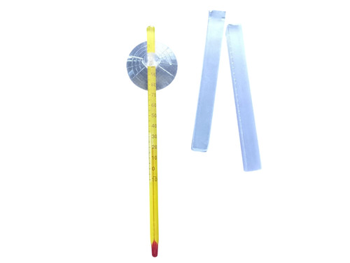 Window glass thermometer - window,