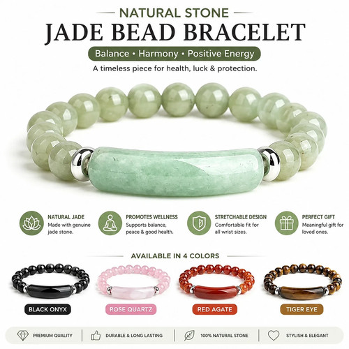 Handmade stone beaded - handmade,
