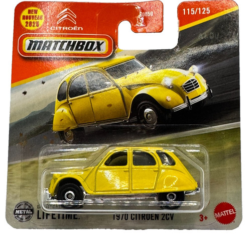 Matchbox 1970 citroen 2cv ref - 2cv,