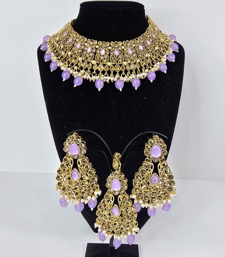 Lilac indian bollywood bridal - indian,