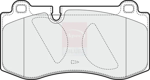Brake pads set fits mercedes - fits,