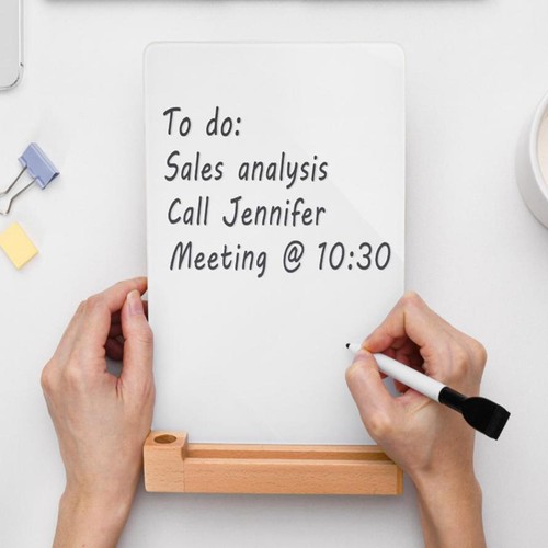 Desktop message board small - board,