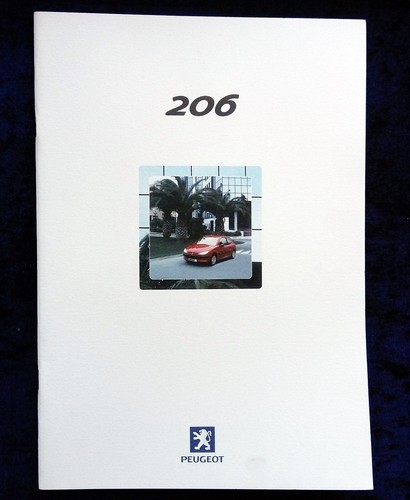 Peugeot 206 brochure 2000 - 206, brochure,