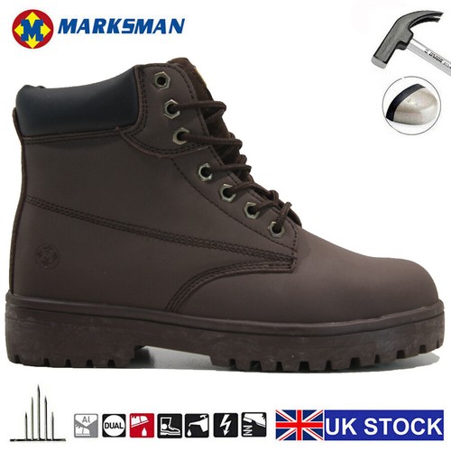 Mens lightweight leather - lightweight, steel