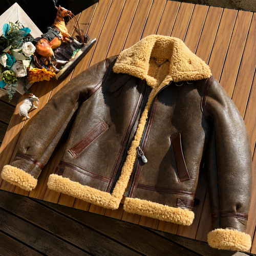 100 sheepskin ww2 - mens, raf