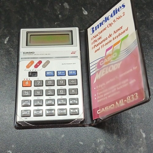 Casio 833 melody pocket - melody,