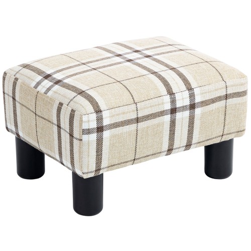 Homcom chic linen fabric - chic, foot