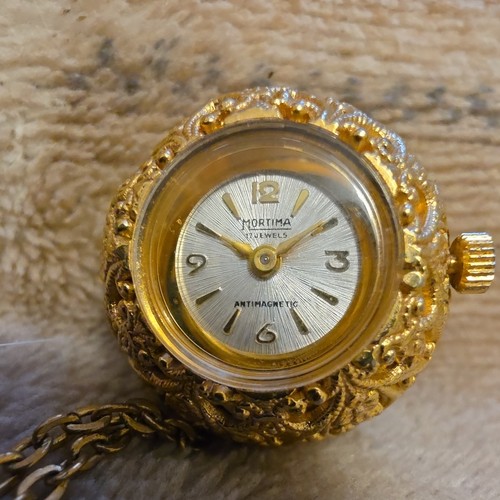 Vintage mortima pendant watch - vintage,