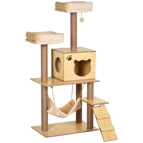 Pawhut 130cm cat tree - pawhut,