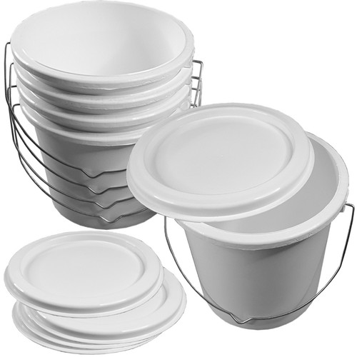 Plastic buckets tubs paint - buckets,