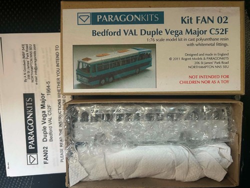 Kit bus paragon kits bedford - bus,