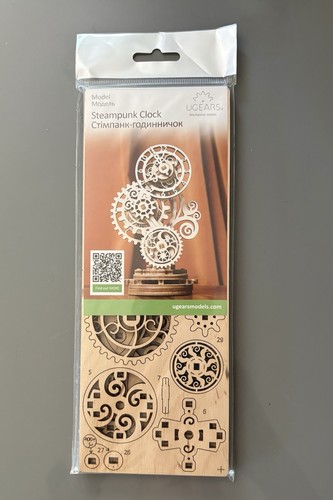 Ugears steampunk clock - ugears,
