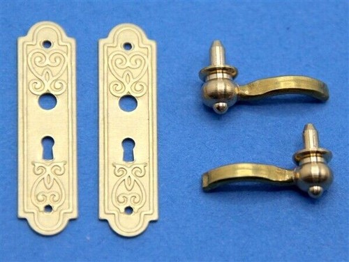 Detailed lever door handle - detailed,