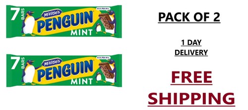 Mcvitie penguin mint biscuit - mcvitie's,