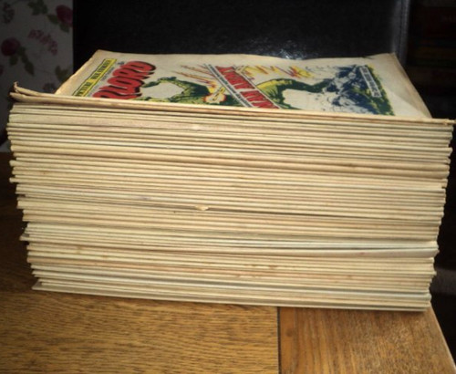 Warlord comic job lot 64 - uk,