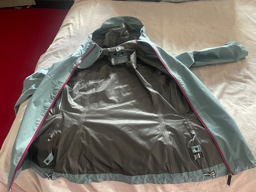 Ladies blue ski jacket size - , 14